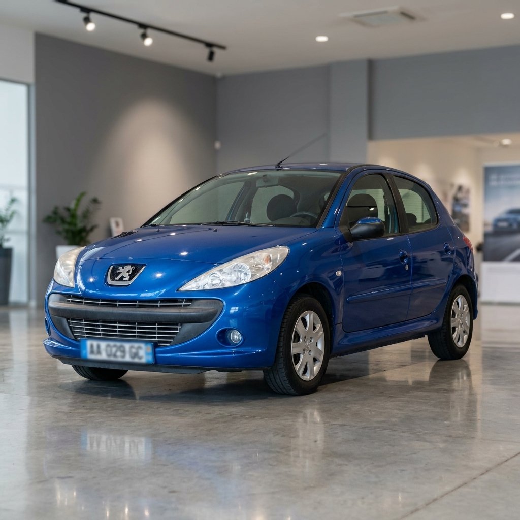 Peugeot 206+ Essence · 5 portes Bleu à vendre à Lille