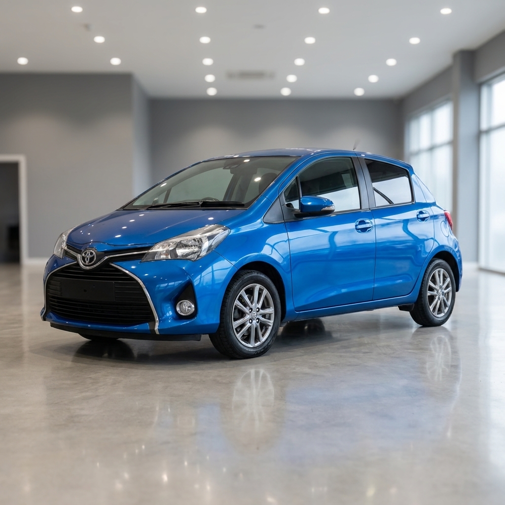 Toyota Yaris d’occasion dans le showroom
